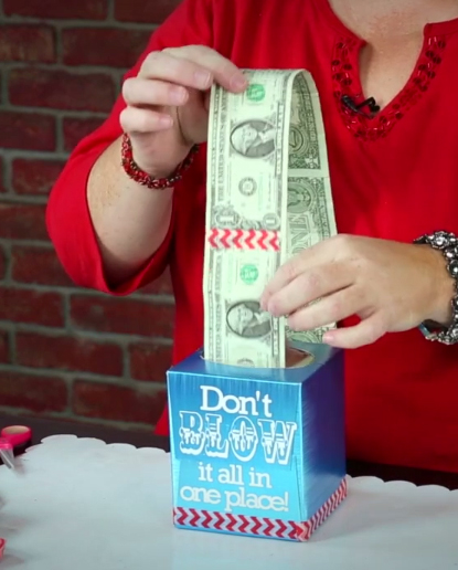 Tissue Cash | 25+ Creative Ways to Give Money