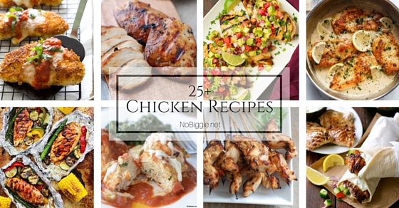 25+ Chicken Recipes | NoBiggie.net