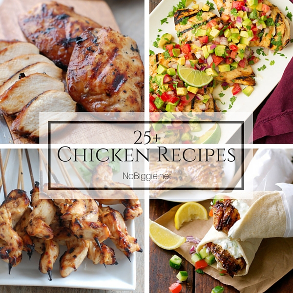 25+ Chicken Recipes | NoBiggie