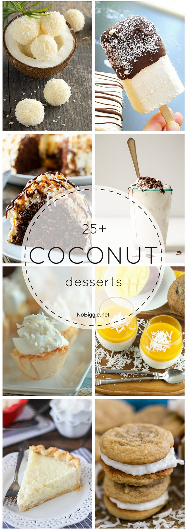 25+ coconut desserts