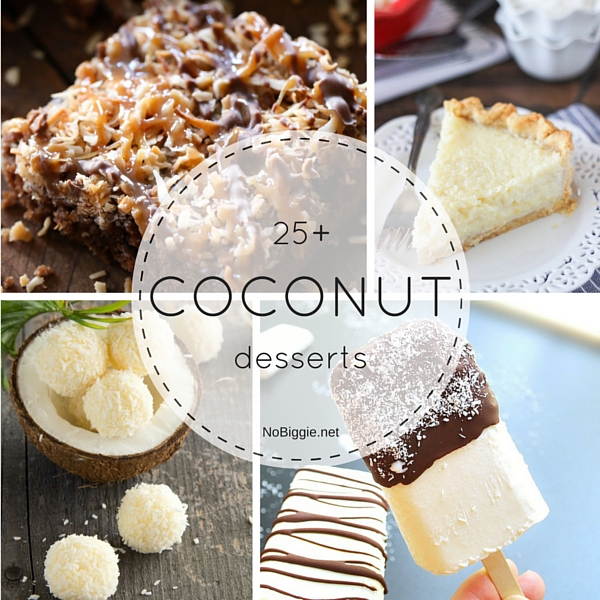 25+ Coconut Desserts | NoBiggie.net