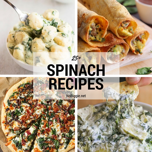 25+ Spinach Recipes | NoBiggie.net
