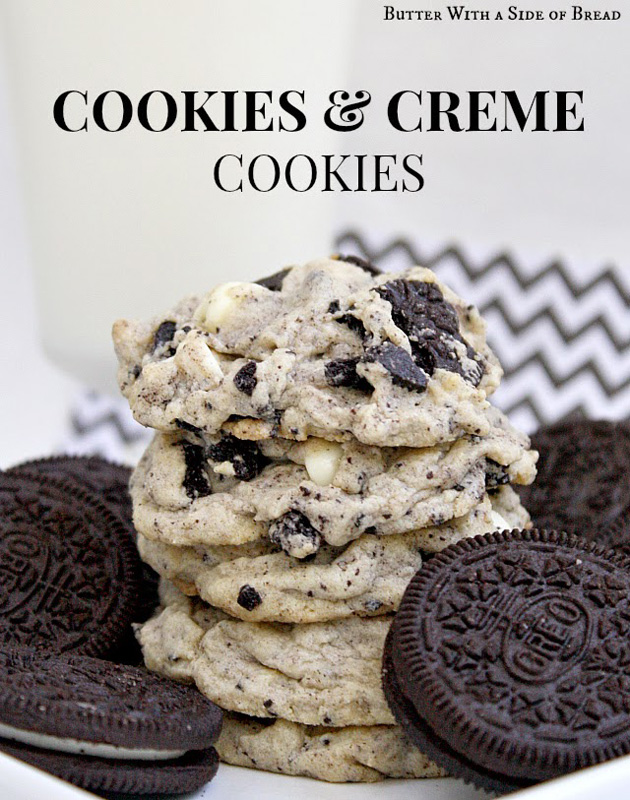 Cookies and Cream Cookies | 25+ Oreo Recipes