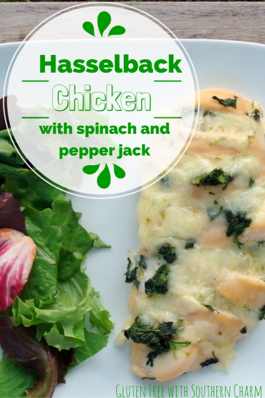 Hasselback Chicken with Spinach Pepper Jack | 25+ Spinach Recipes