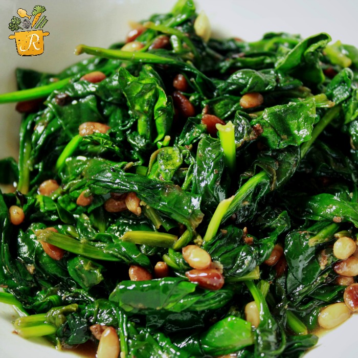 Lemon Sauteed Spinach | 25+ Spinach Recipes