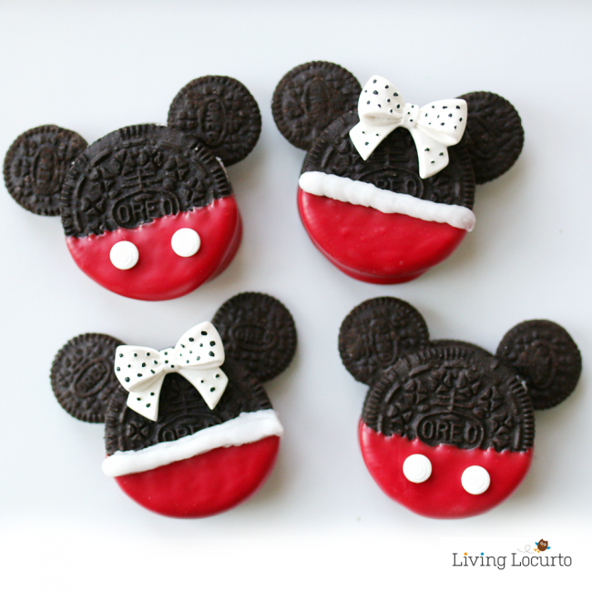 Mickey and Minnie Cookies | 25+ Oreo Recipes