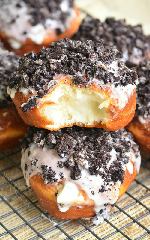Oreo Cheesecake Doughnuts | 25+ Oreo Recipes