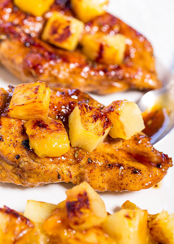 Sweet and Tangy Jerk Chicken | 25+ Pineapple Recipes