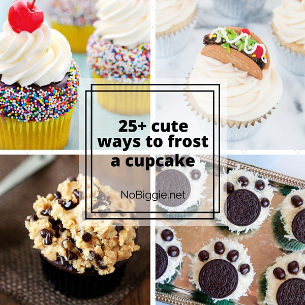 25+ Cute Ways to Frost a Cupcake | NoBiggie.net