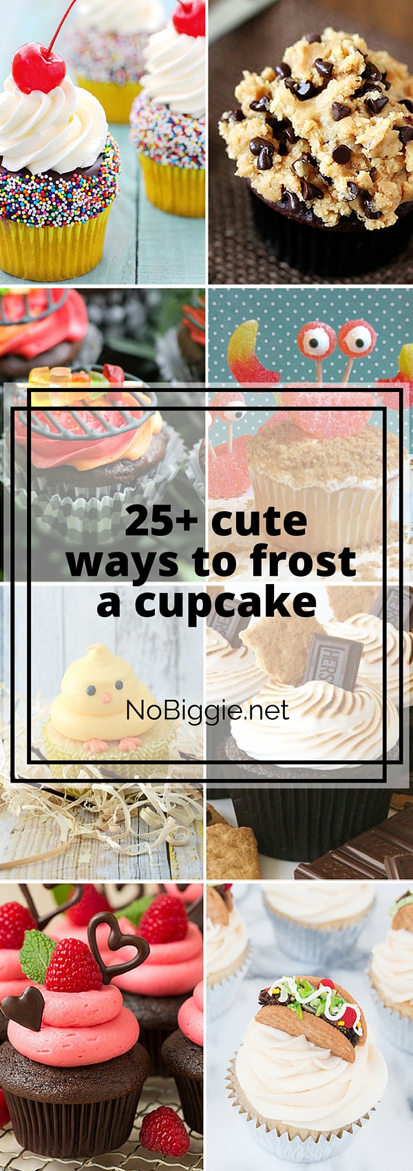 25+ Cute Ways to Frost a Cupcake | NoBiggie.net
