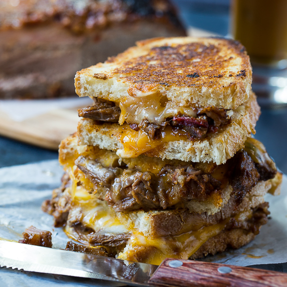 Brisket Grilled Cheese | 25+ Grilled Cheese Recipes