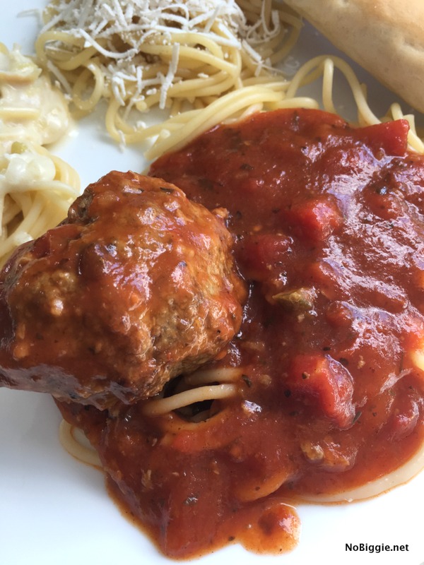 spaghetti with meatballs the best! | NoBiggie.net