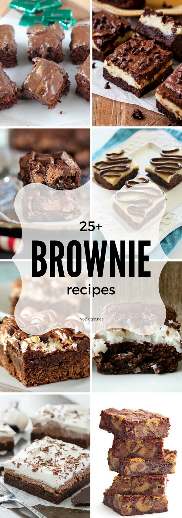 25+ Brownie recipes | NoBiggie.net