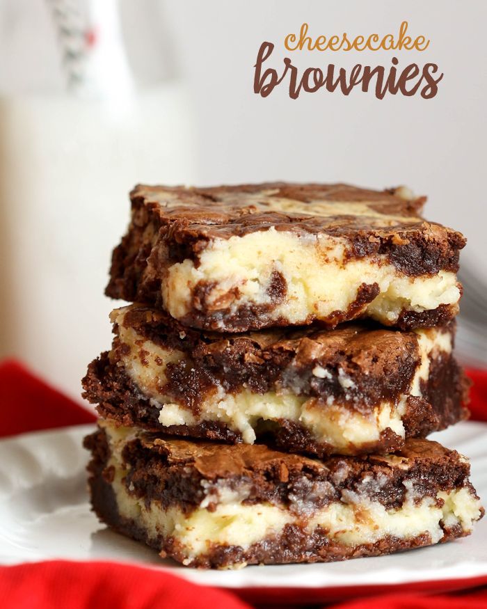 Cheesecake Brownies | 25+ Brownie recipes