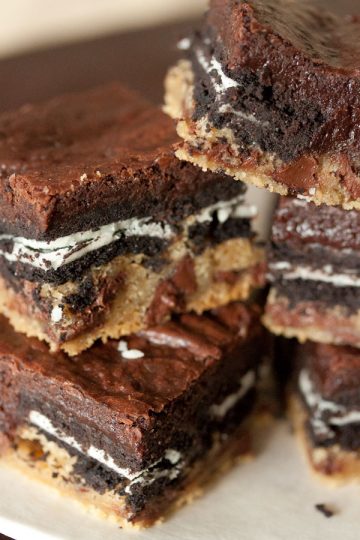 Slutty Brownies | 25+ Brownie recipes