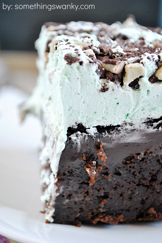 Better Than Thin Mints Poke Cake | 25+ Poke Cake Recipes