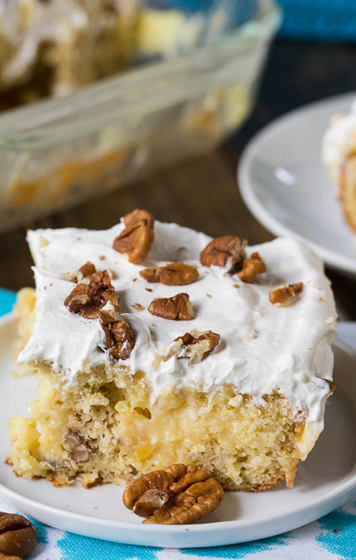 Hummingbird Poke Cake | 25+ Poke Cake Recipes