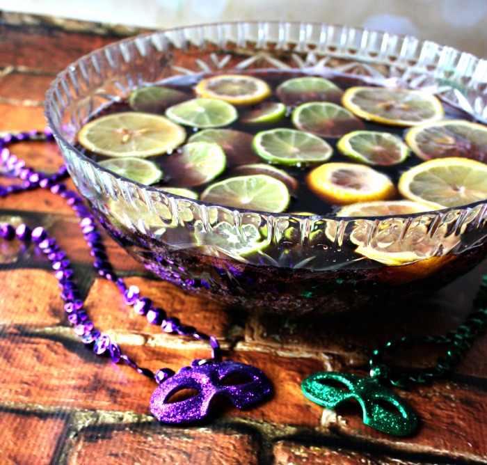 Mardi Gras Punch | 25+ Non-Alcoholic Punch Recipes