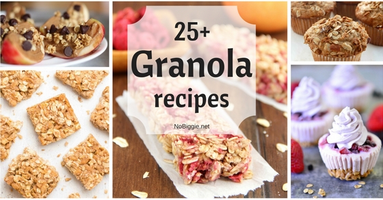 25+ Granola recipes | NoBiggie.net