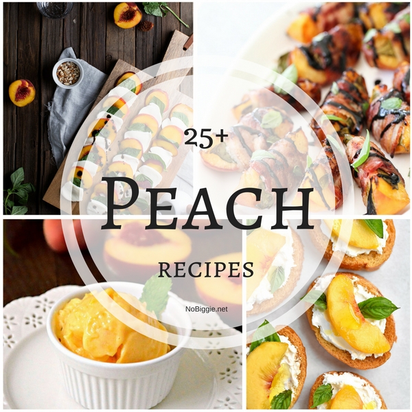 25+ Peach recipes | NoBiggie.net