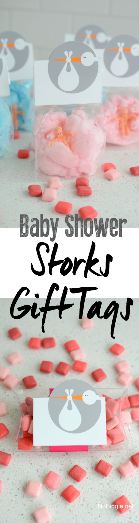 baby shower storks gift tags | NoBiggie.net