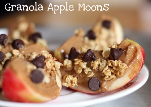 Granola Apple Moons | 25+ Granola recipes
