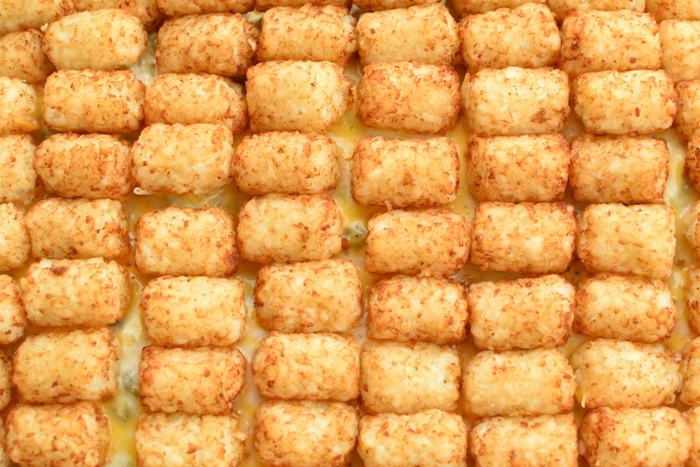 Tater Tot Casserole with ground beef