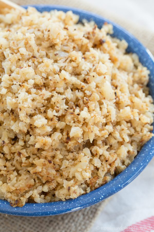 Browned Butter Cauliflower Rice | 25+ Browned Butter Recipes