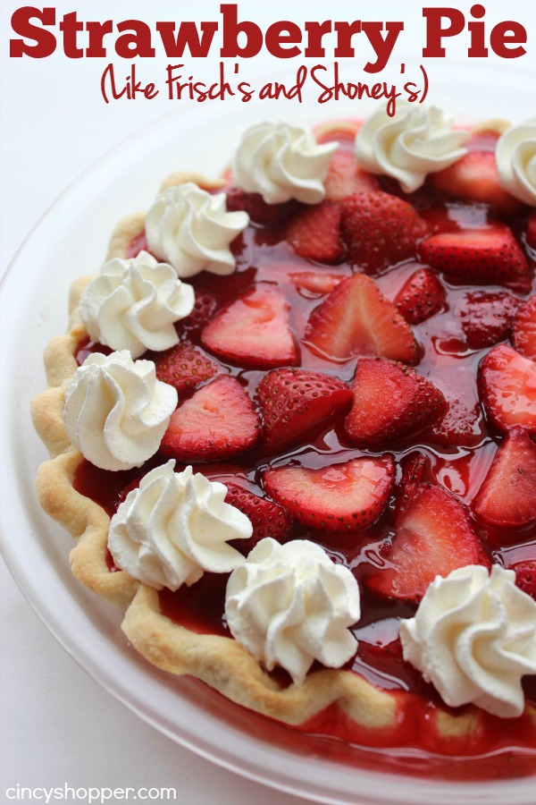 Easy Strawberry Pie | 25+ Thanksgiving Pies