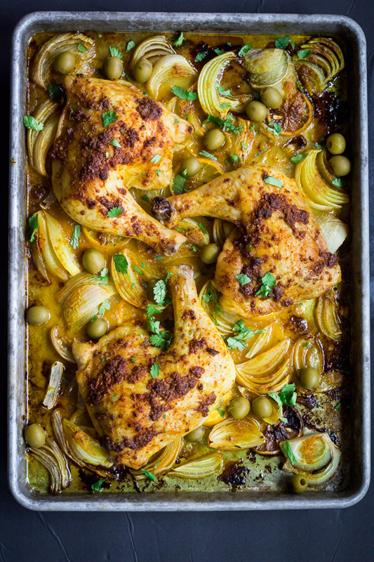 Moroccan Chicken | 25+ Sheet Pan Dinner Recipes