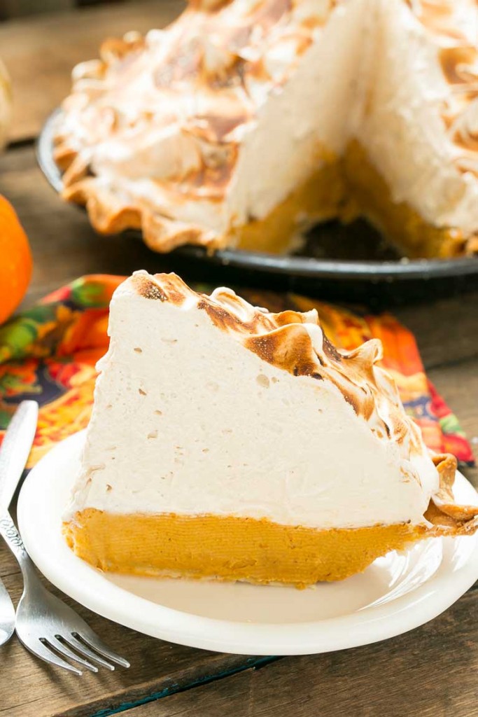 Pumpkin Meringue Pie | 25+ Thanksgiving Pies