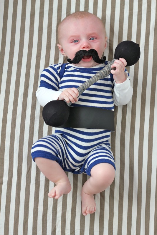 Strong Man | 25+ Creative Costumes for Babies