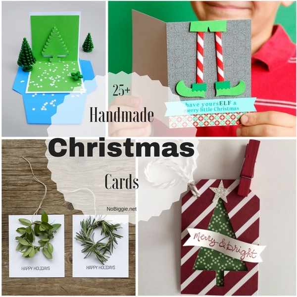 25+ Handmade Christmas Cards | NoBiggie.net