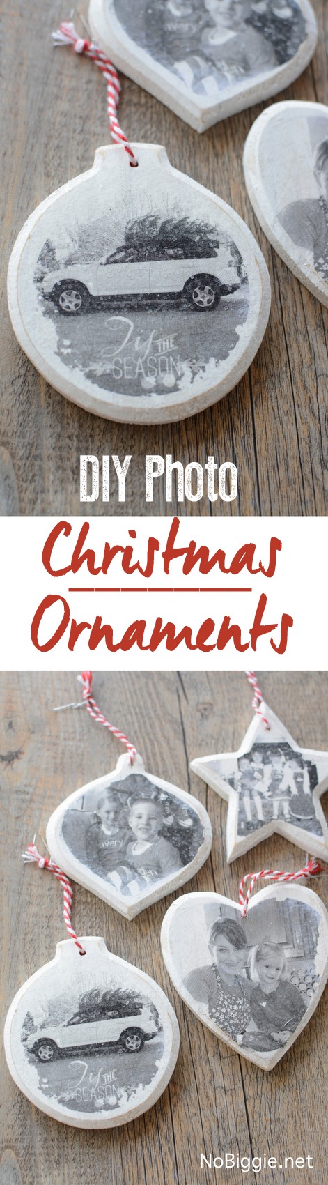 DIY Photo transfer ornament | NoBiggie.net