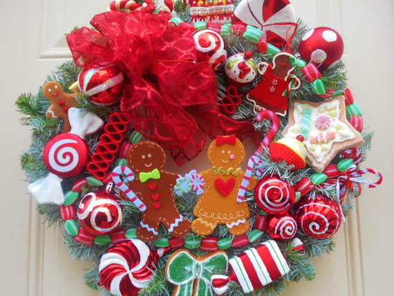Gingerbread Wreath | 25+ Beautiful Christmas Wreaths