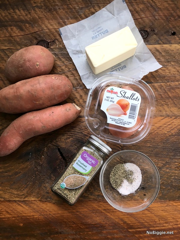 savory rosemary sweet potatoes | NoBiggie.net