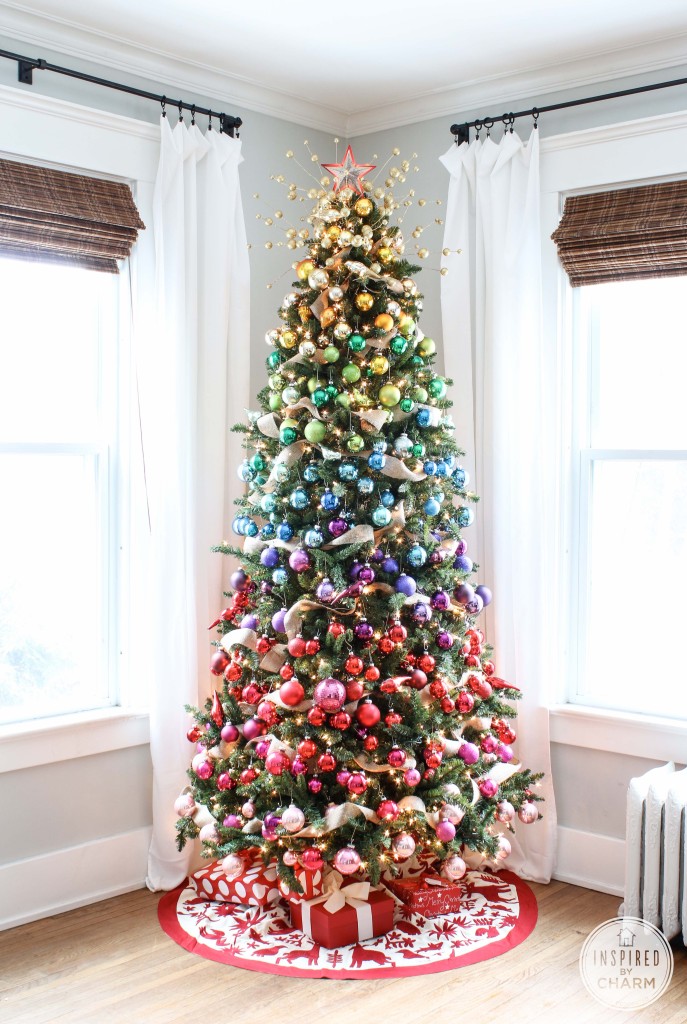 A Colorful Christmas Tree