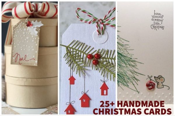 25+ Handmade Christmas Cards | NoBiggie.net