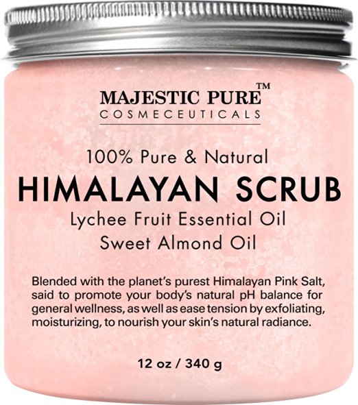 Himalayan Salt Body Scrub with Lychee Essential Oil | 25+ Valentine's Day gifts for her