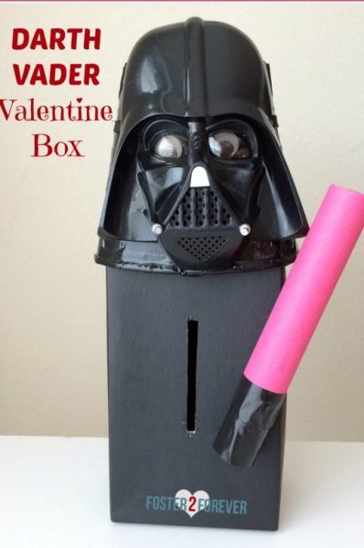 Darth Vader Valentine Box | 25+ Valentine's Boxes for Boys