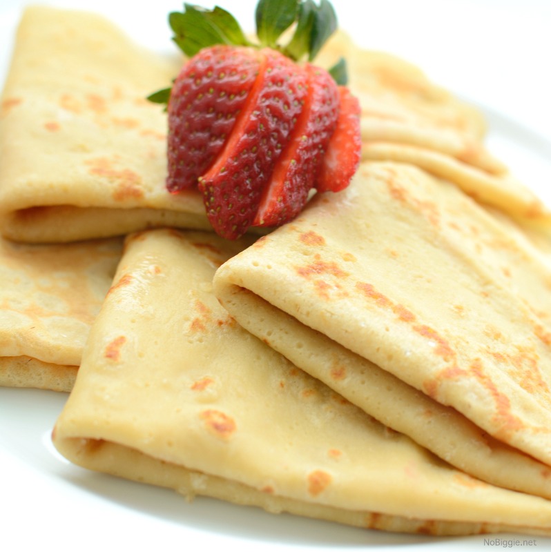 perfect crepes every time | recipe on NoBiggie.net