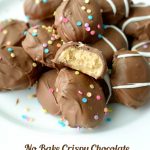 No Bake Crispy Peanut Butter eggs | NoBiggie.net