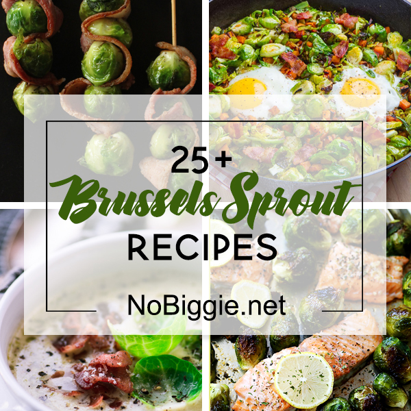 25+ Brussels Sprout Recipes | NoBiggie.net