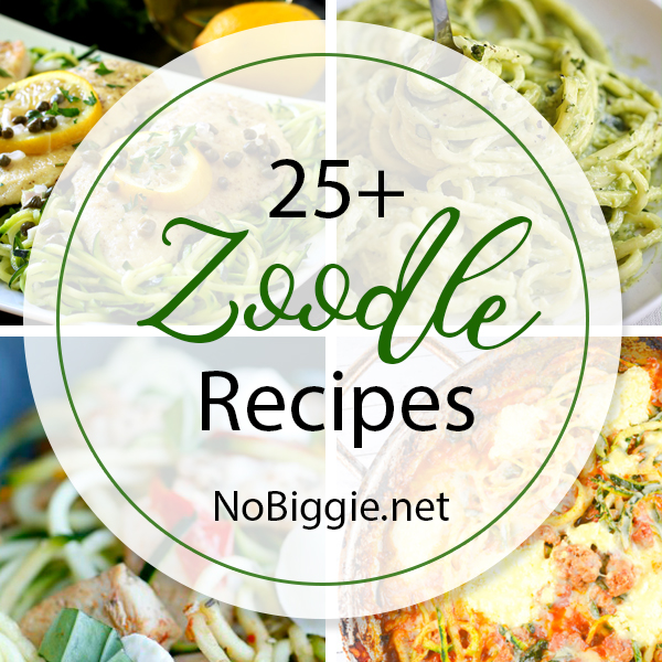 25+ zoodle recipes | NoBiggie.net