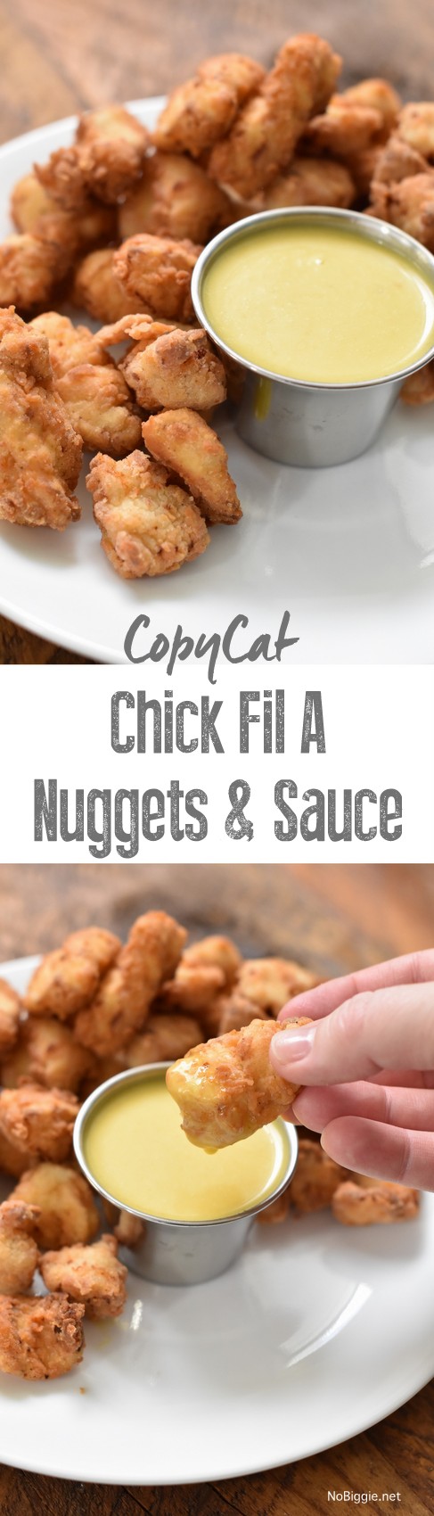 Copy Cat Chick FIL A Nuggets and Sauce | NoBiggie.net