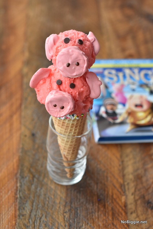Rosita the Pig Ice Cream Cone | NoBiggie.net
