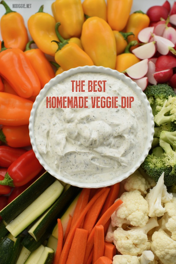 best homemade veggie dip
