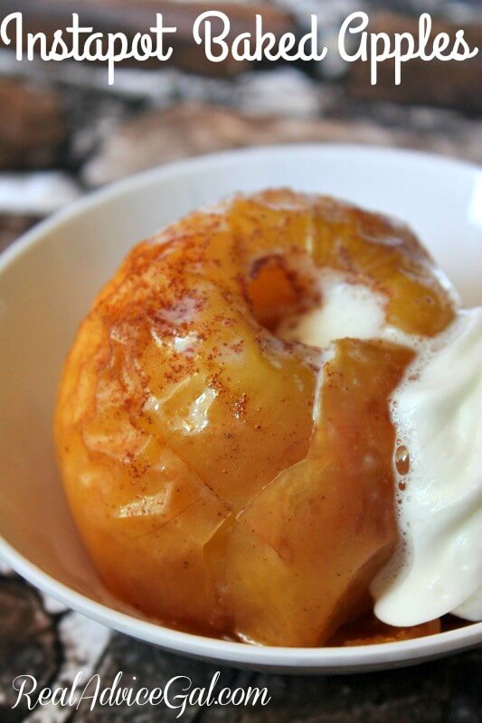 Instapot Baked Apples | 25+ Sweet Instant Pot Recipes