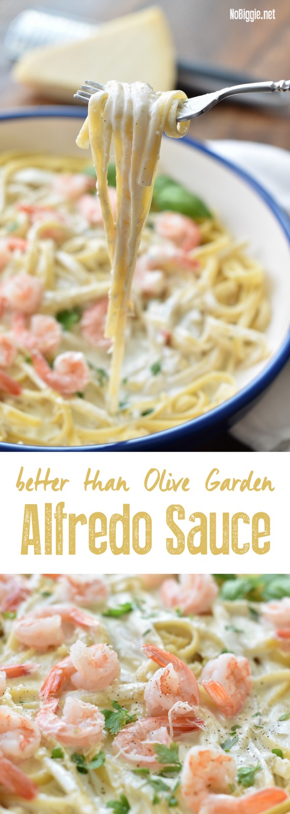 better than Olive Garden Alfredo Sauce | NoBiggie.net