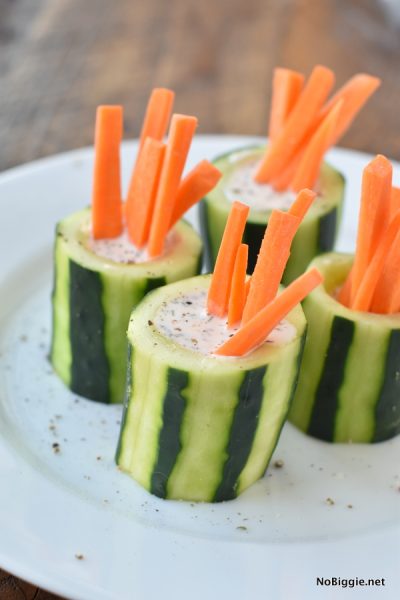 cucumber ranch dressing cups